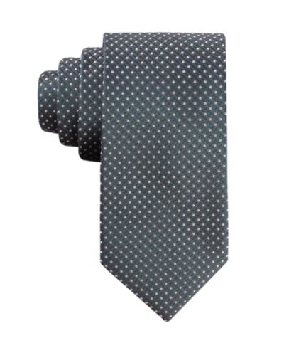 Мужской галстук Tommy Hilfiger Men's Grant Micro Geometric Pattern Classic