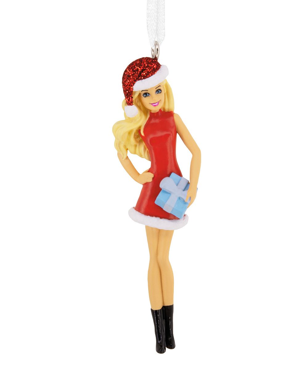 Hallmark Barbie Украшение на елку Santa Christmas Tree Ornament