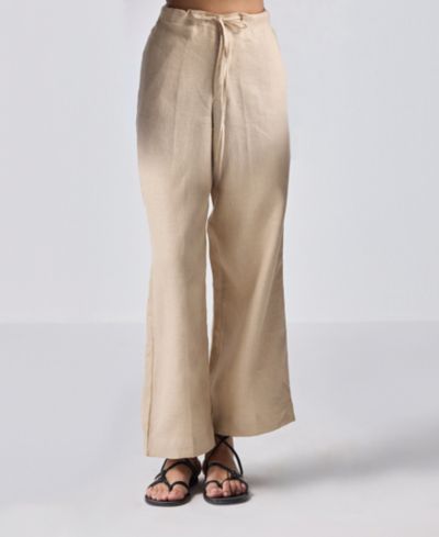 Reistor Women's Wide Leg Pants in Hemp