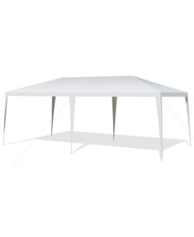 Outdoor Gazebo, Canopy with Sturdy Steel Frame, Easy Assembly Large Shelter for Sunshading, Lightweight and Easy Carriage Rain Shelter, Ideal for Patio, Party, and Commercial Use
