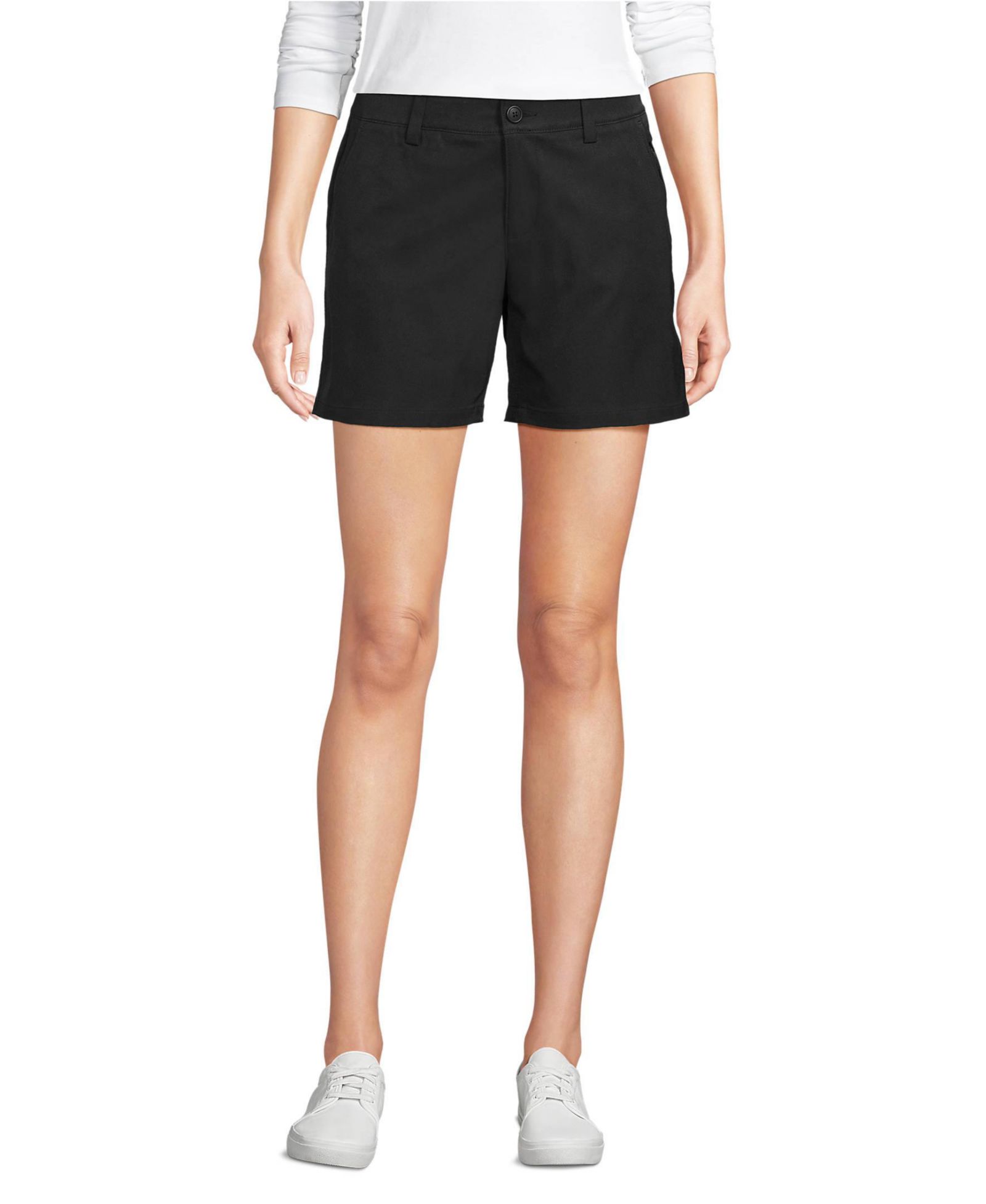 Lands' End Women's Active Performance 7" Chino Shorts