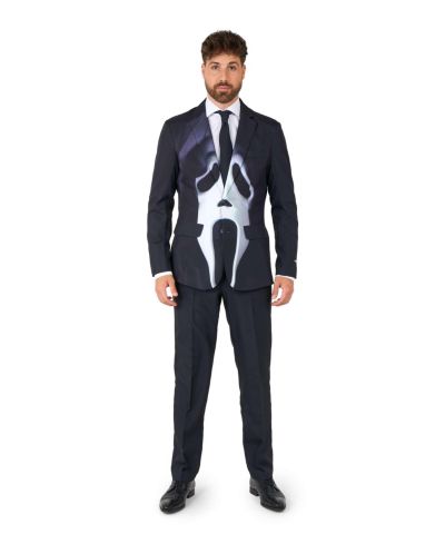 Мужской костюм Suitmeister Official GhostFace Halloween Theme Party Costume - Horror Costume