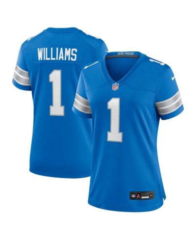 Женская джерси Nike Jameson Williams Blue Detroit Lions Game Player