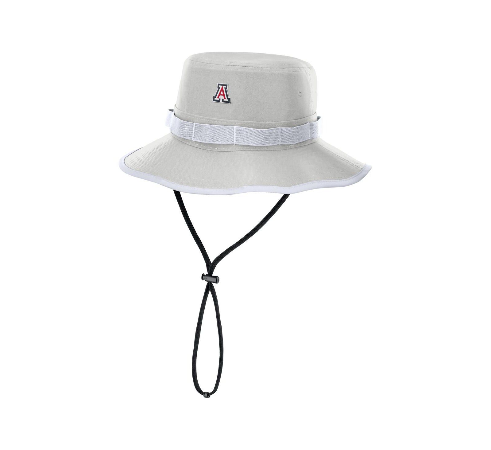 Nike Men's Gray Arizona Wildcats 2025 Sideline Apex Boonie Performance Bucket Hat