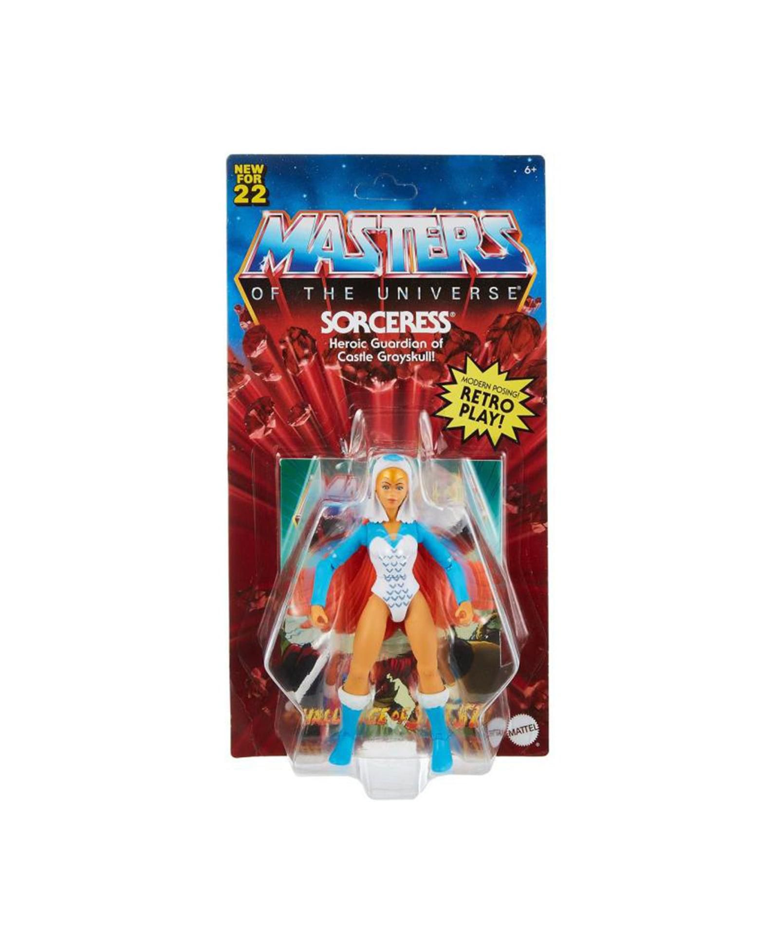 Экшн-фигурка Сорсересс из серии Masters of the Universe, 5,75 дюйма, возраст 6+, бренд Mattel