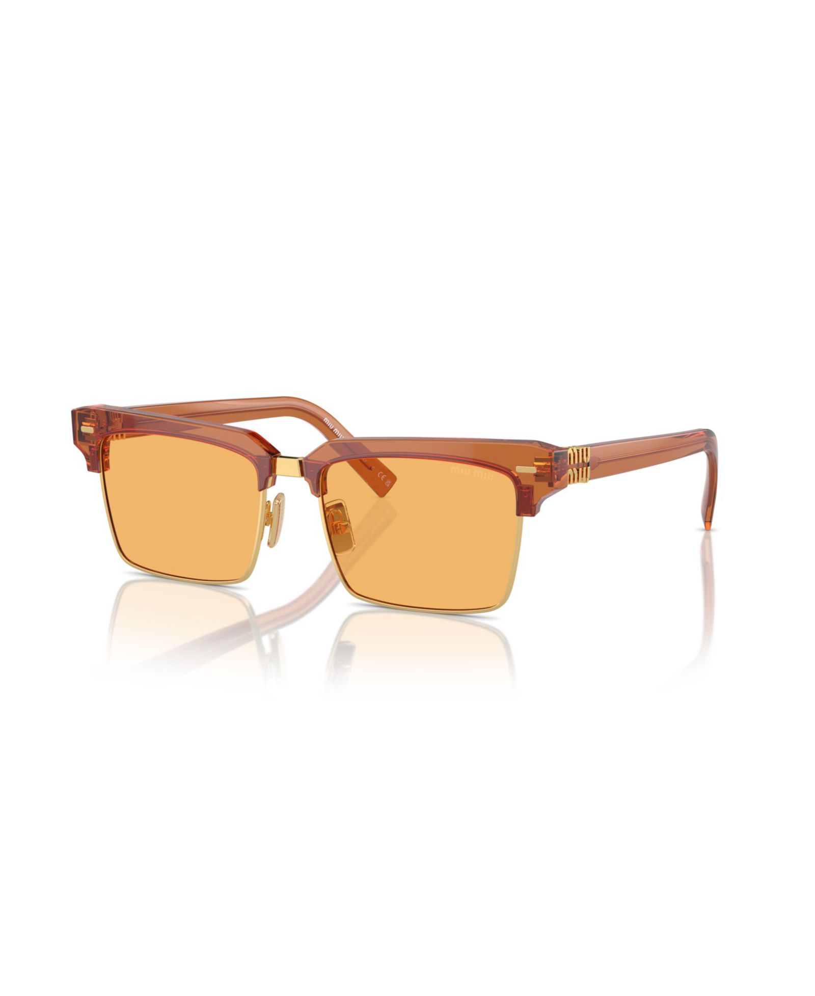 Miu Miu Women's Square Sunglasses, MU 10ZS