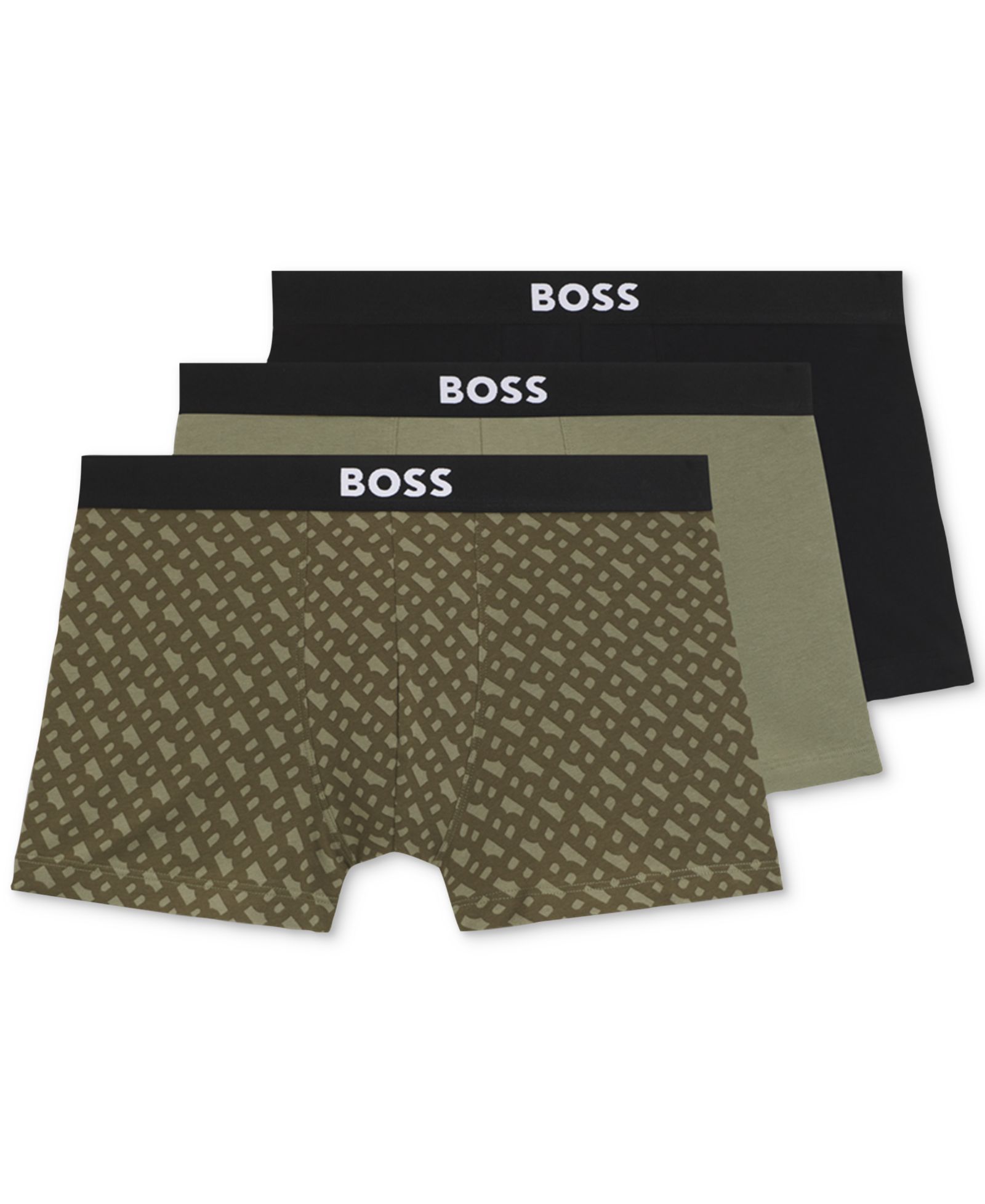BOSS by Hugo Boss Мужские трусы BOSS One 3 шт. из эластичного хлопка