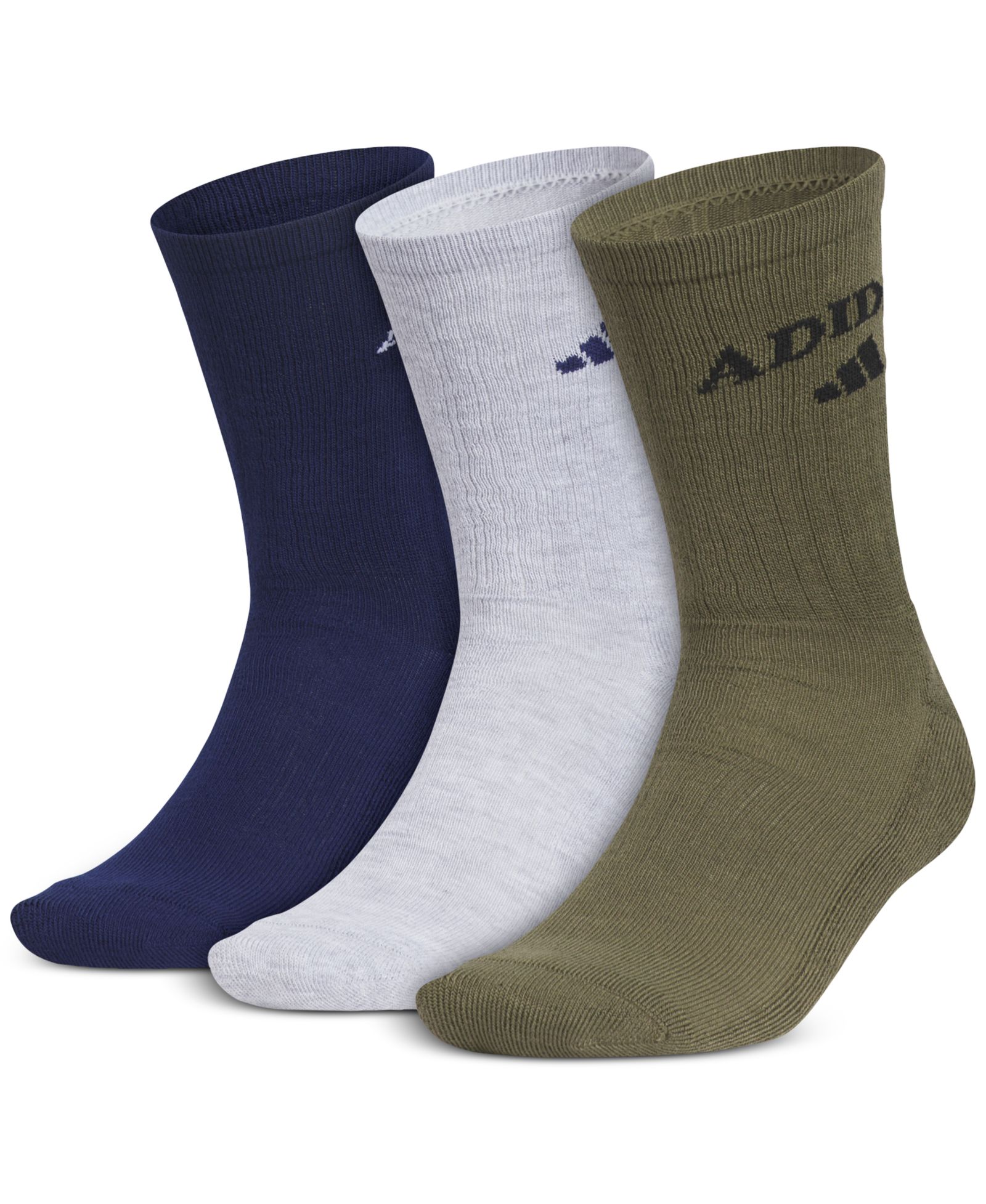 adidas Men's Foundation Sport 3-Pk. Crew Socks