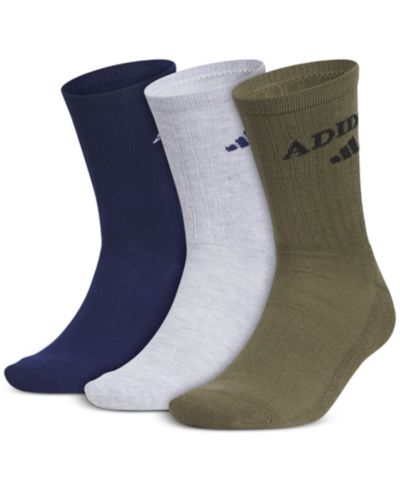 adidas Men's Foundation Sport 3-Pk. Crew Socks
