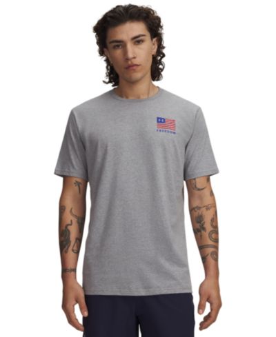 Under Armour Мужская футболка с коротким рукавом Freedom Flag USA