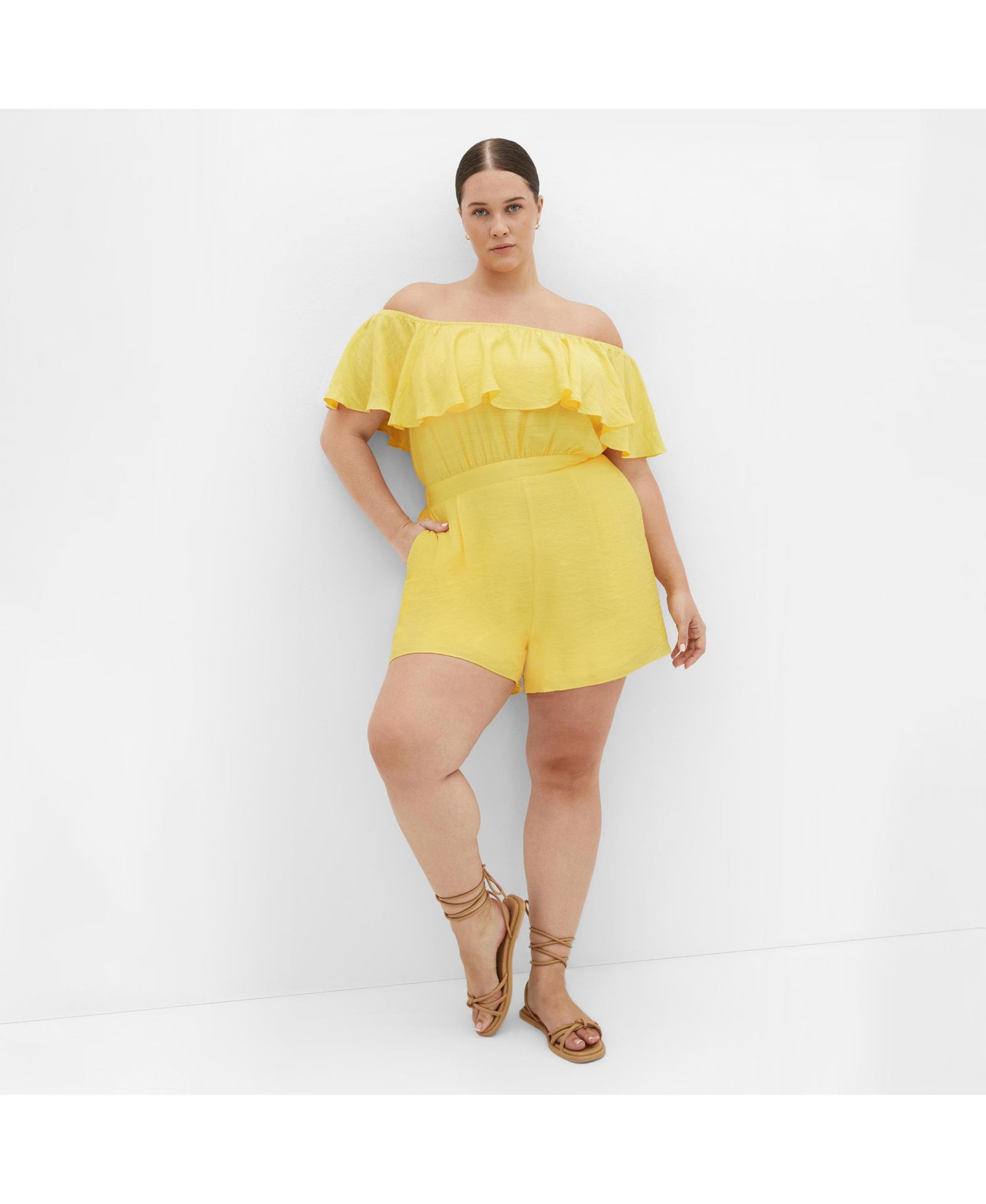 CITY CHIC Women's Serene Playsuit