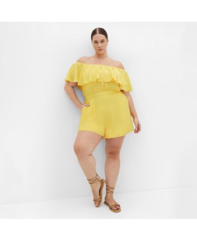 CITY CHIC Women's Serene Playsuit