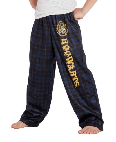 Harry Potter Детские пижамные брюки Hogwarts Houses Plaid