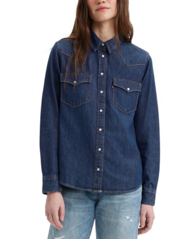 Levi's® Women's The Ultimate Western Cotton Denim Shirt