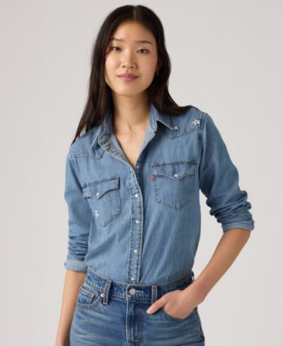 Levi's® Women's The Ultimate Western Cotton Denim Shirt