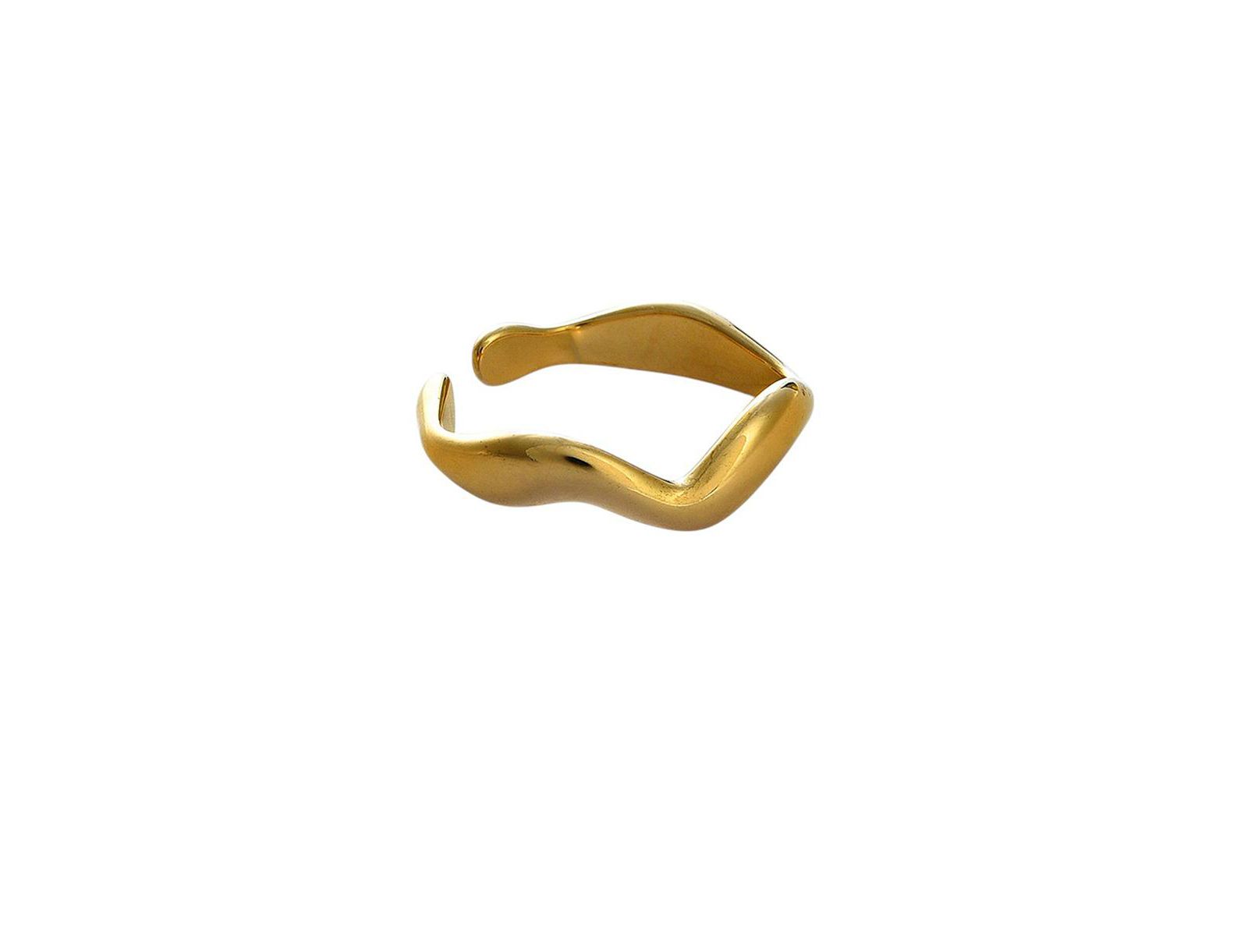 SOHI Swirl Finger Ring