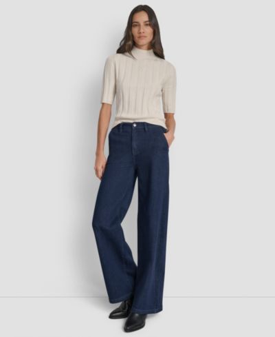 Джинсы DKNY Jeans Petite High-Rise Tailored Trouser