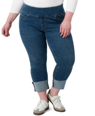 Seven7 Джинсы Plus Size с высокой талией
