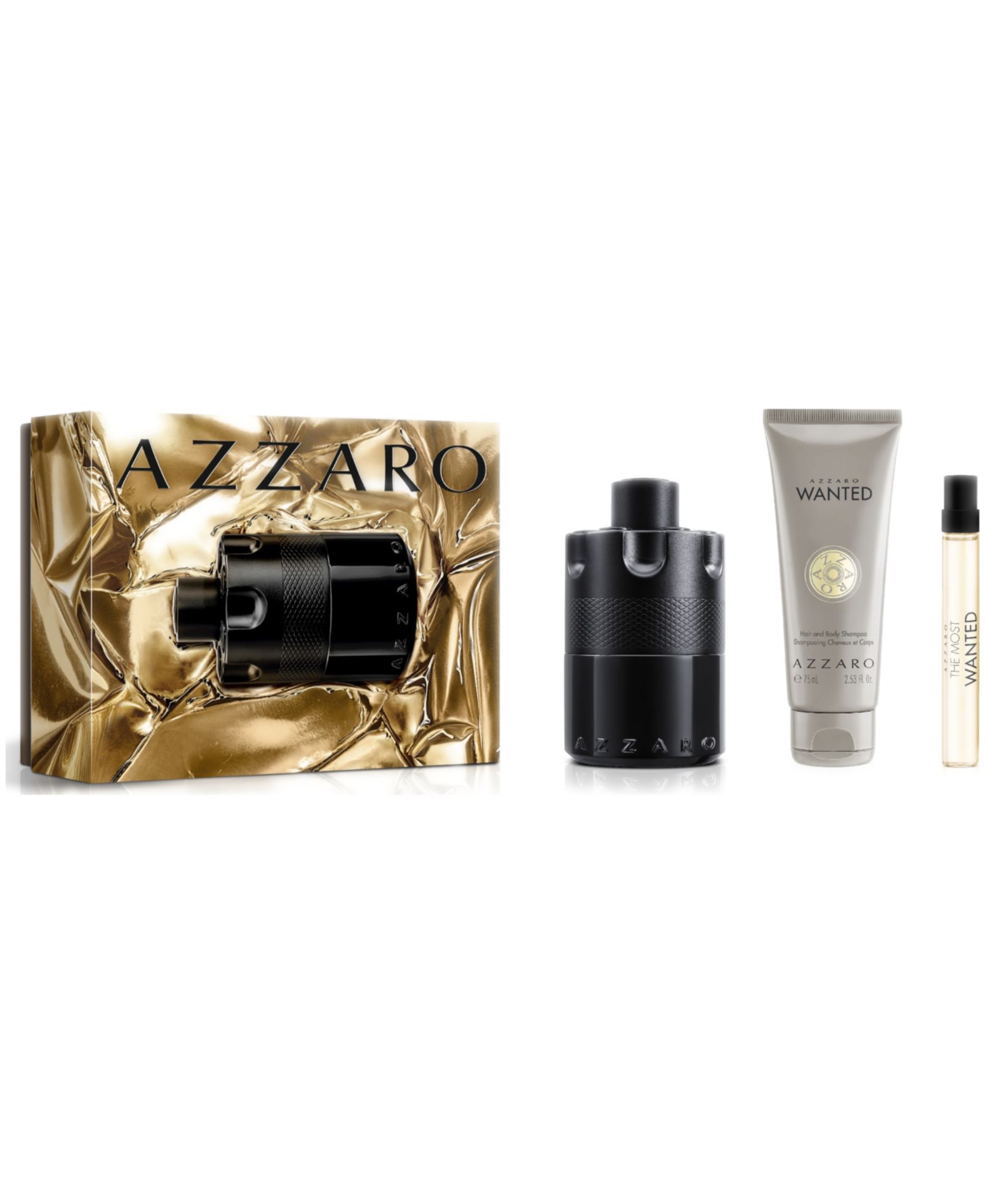 The Most Wanted Набор из 3 предметов: Eau de Parfum Intense, шампунь и гель для душа