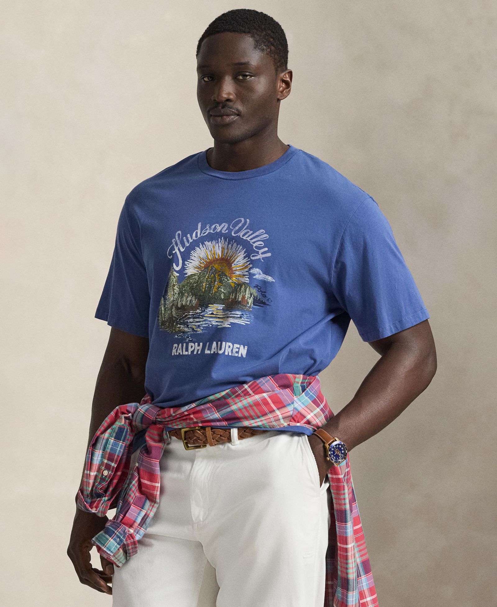 Polo Ralph Lauren Men's Big & Tall Short-Sleeve Graphic T-Shirt