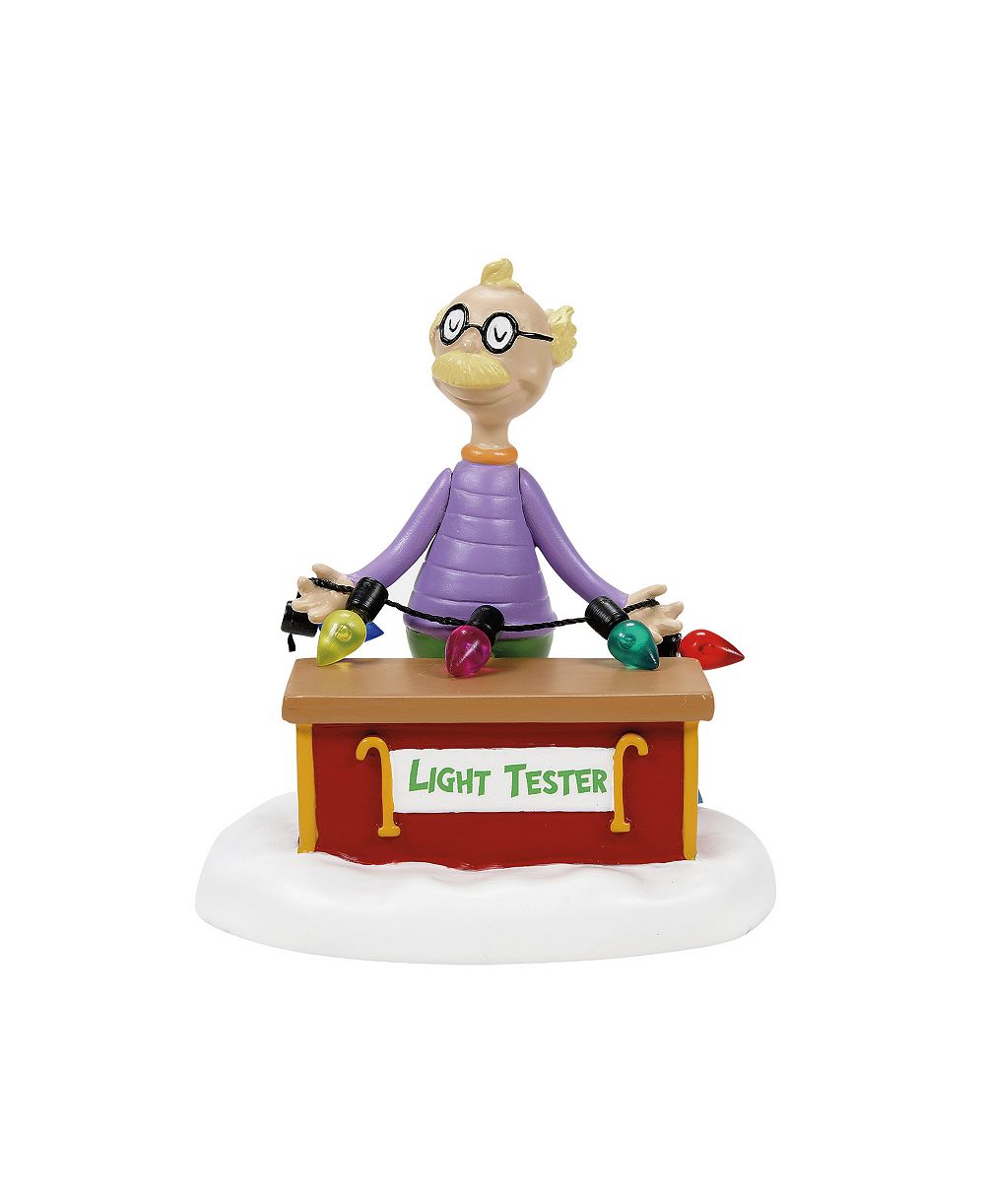Department 56 Grinch Village Who Lightbulb Tester, аксессуар для деревни
