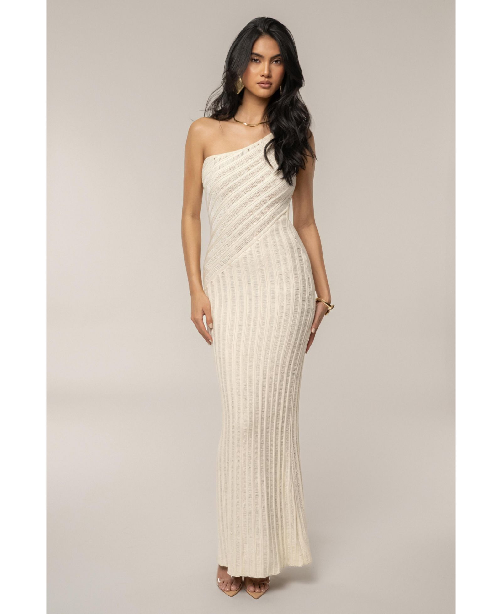 Женское платье JLUXLABEL Fringe Knit Maxi