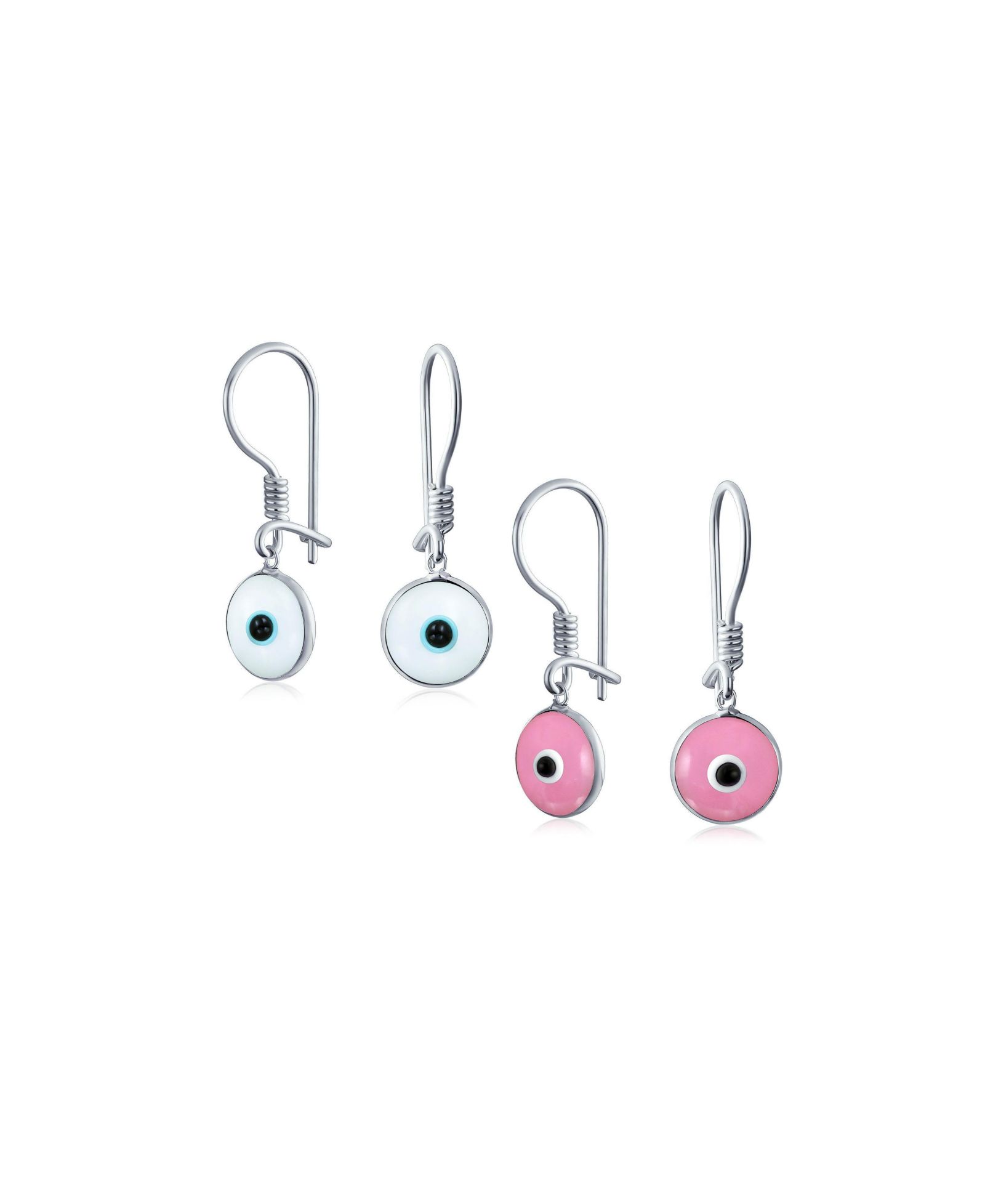 Серьги Bling Jewelry Spiritual Protection Nazar Evil Eye Dangle Sterling