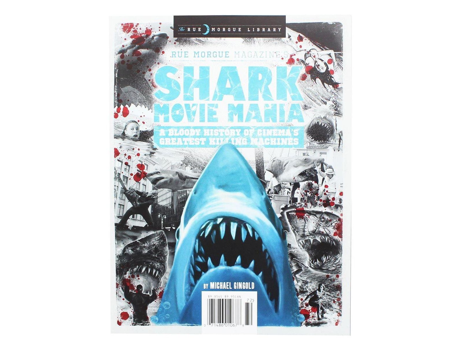 Журнал Rue Morgue Magazine Library #9: Shark Movie Mania Magazine