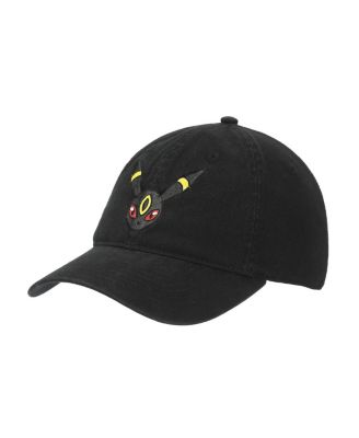Pokemon Men's Umbreon Face Black Unstructured Baseball Cap
