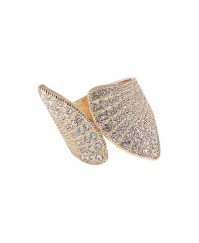 SOHI браслет Cuff с кристаллами Crystal Fan