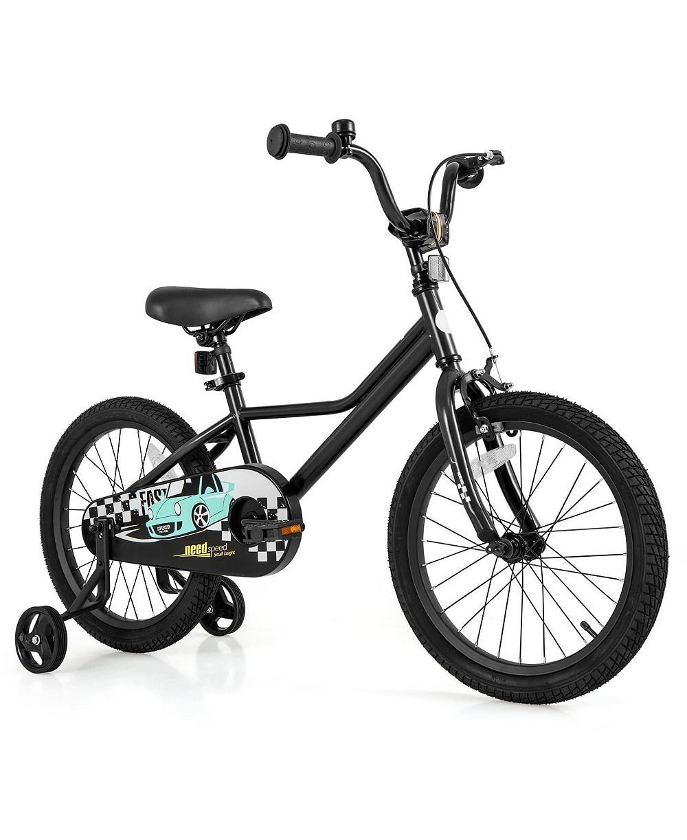 Велосипед Kids' 18 Inch with Removable Training Wheels for Aged 3-8 Years Old