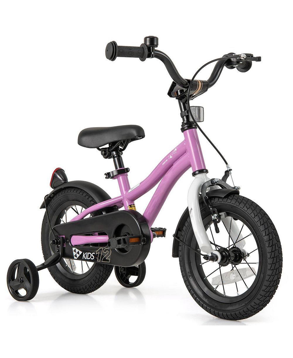 Детский велосипед Mecale 12-Inch с 2 тормозами для детей 3-8 лет