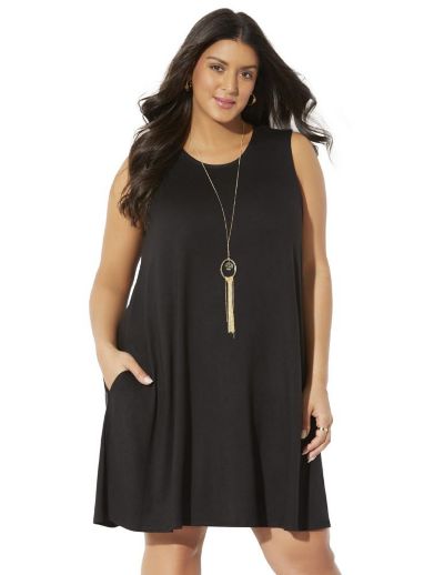 Swimsuits for All Women's Jordan Pocket Cover Up Dress
