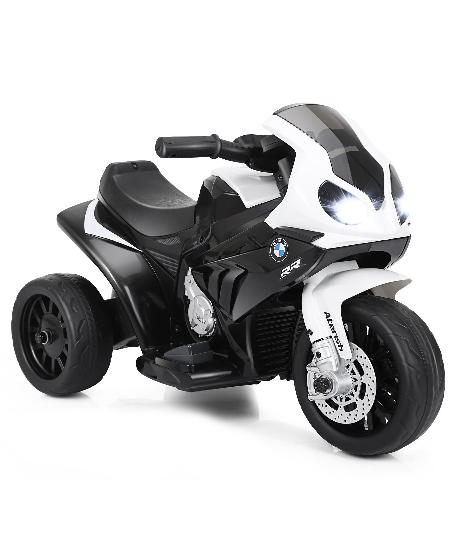 Электрический мотоцикл BMW для детей 6V, 3 колеса, лицензированный