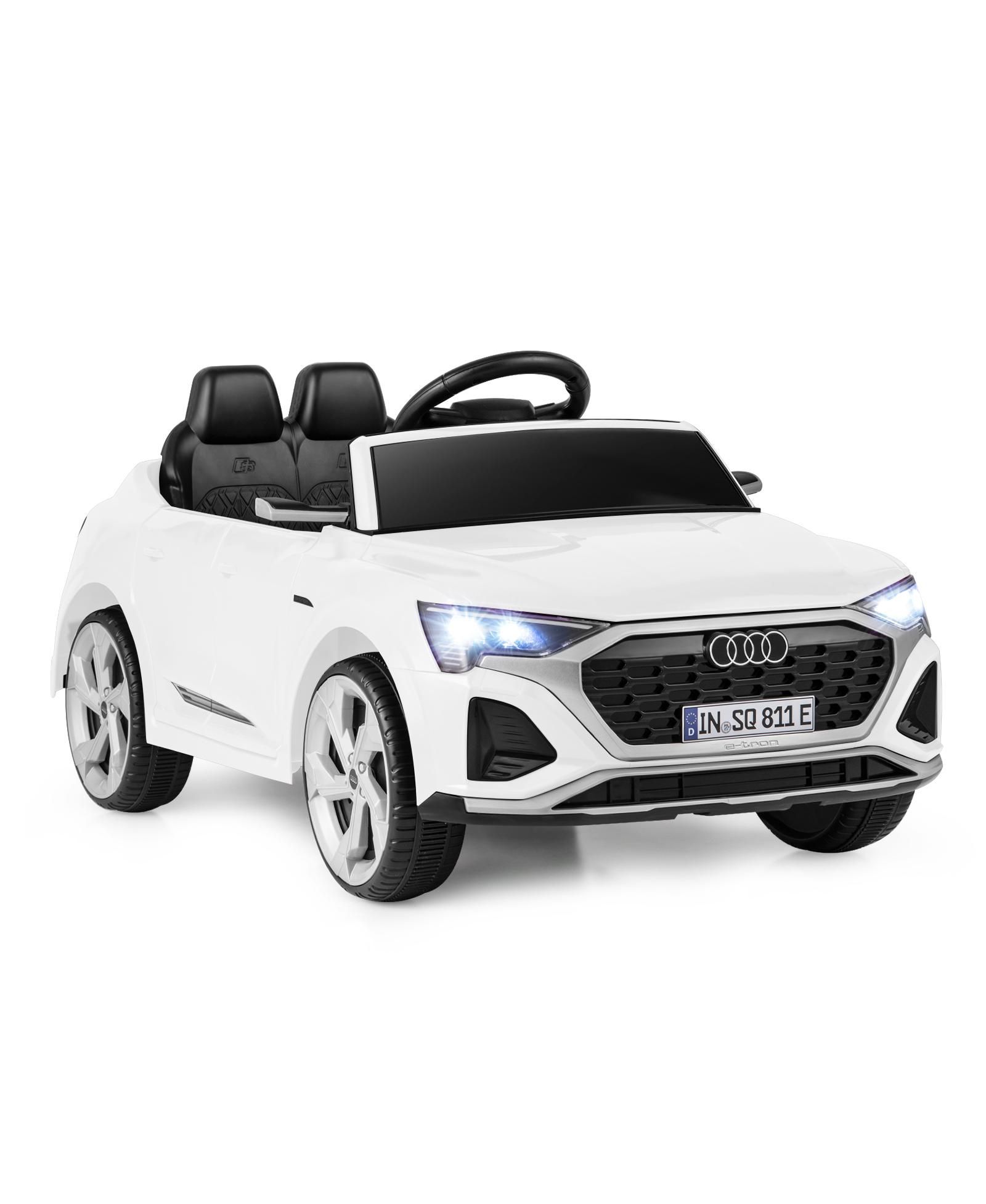 Детская машина Mecale 12V Audi SQ8 с пультом управления и 3 скоростями