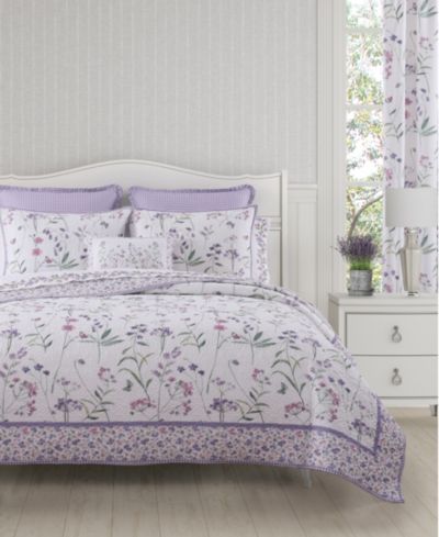 Royal Court Nola Floral 3-Pc. Quilt Set, King/California King