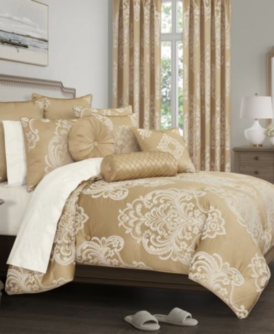 Комплект постельного белья Royal Court Potenza Grand-Scale 3-Pc. Comforter Set, Full/Queen