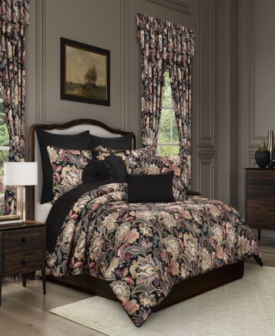 Royal Court Calabria Jacobean 3-Pc. Comforter Set, Full/Queen