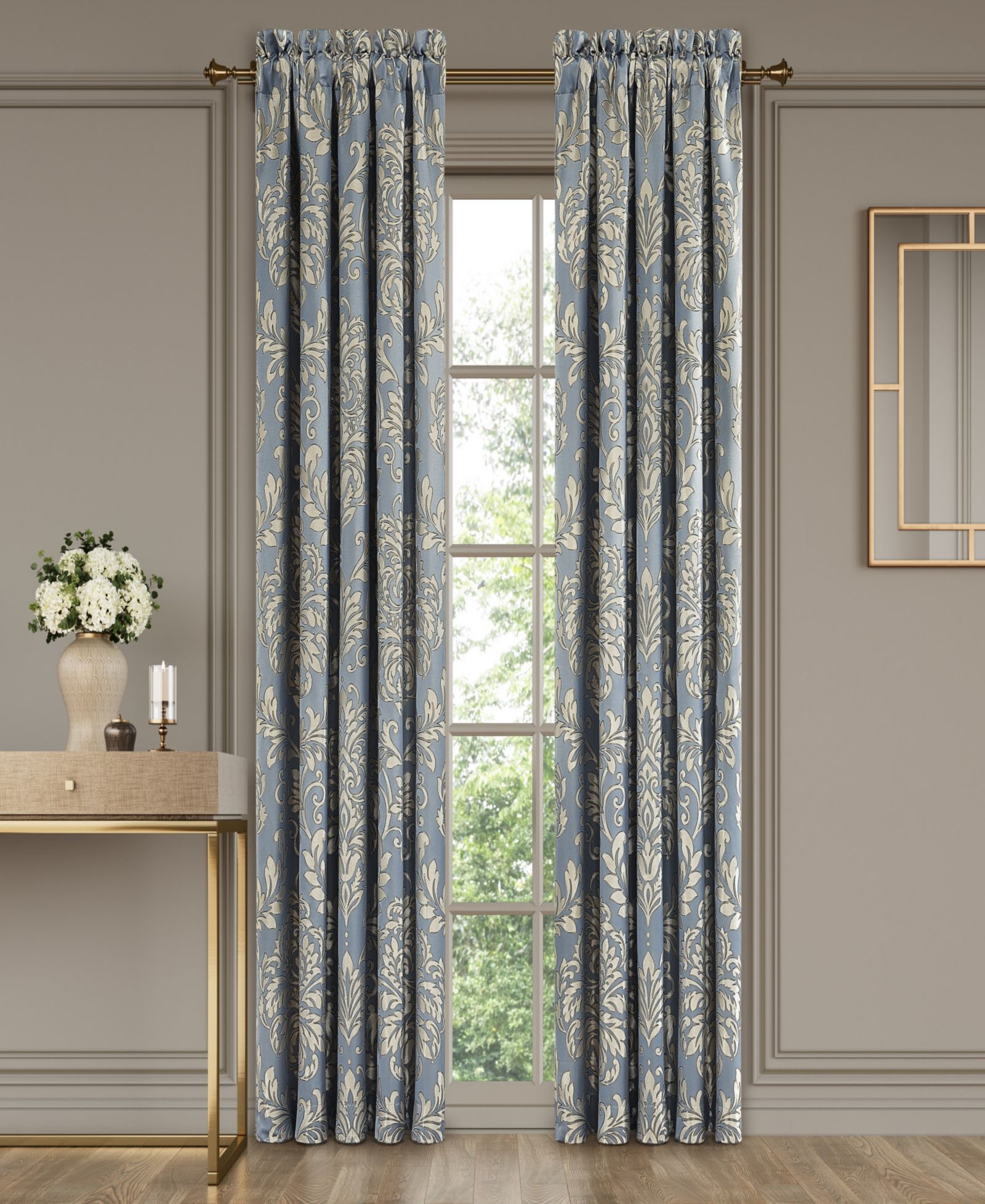 Royal Court Lorenzo Window Panel Pair, 50" x 84"