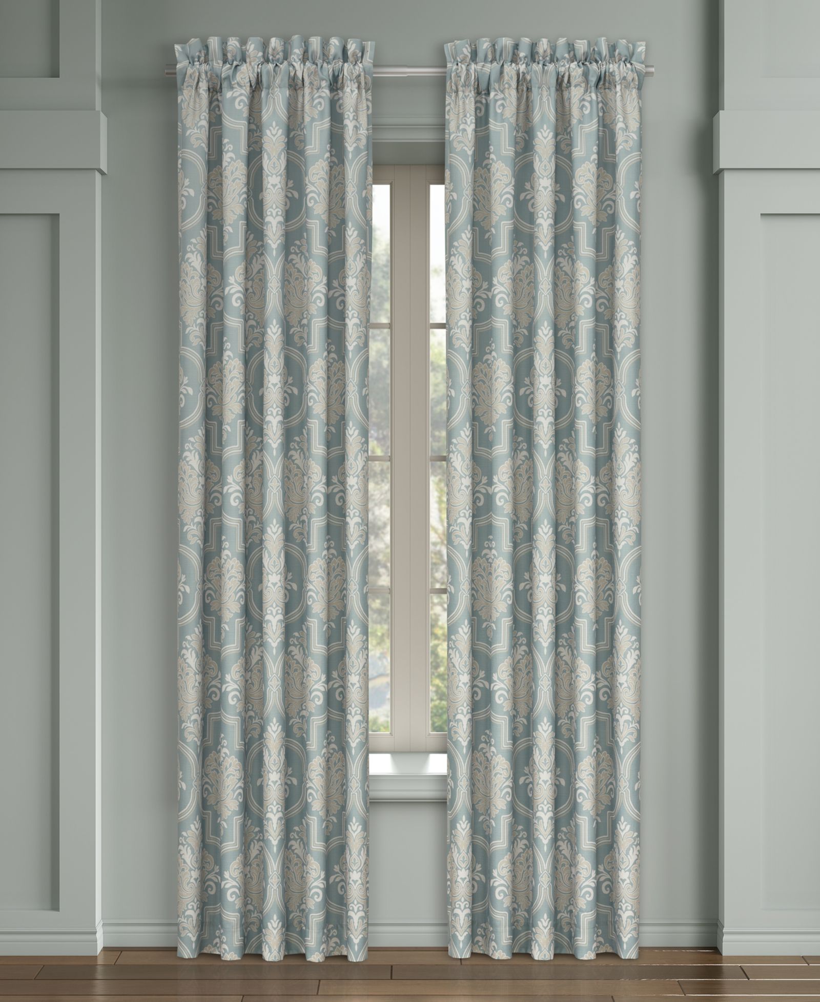 Парные шторы Royal Court Tranquility Window Panel, 50" x 84"