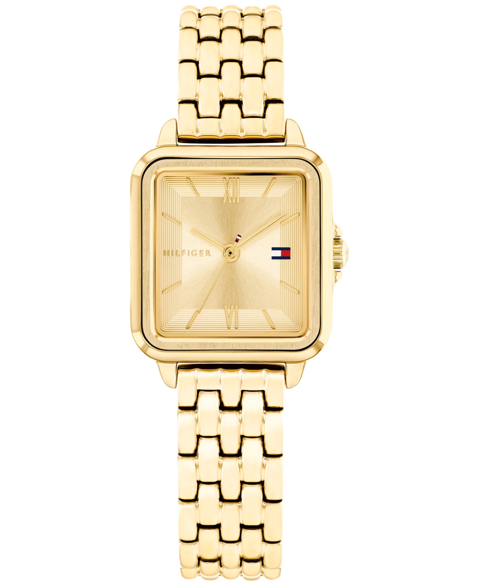 Женские часы Tommy Hilfiger Quartz Gold Tone Stainless Steel, 22.5mm
