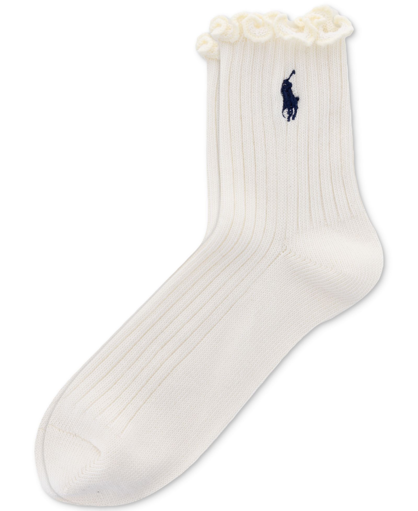 Polo Ralph Lauren Женские носки-анклеты с рюшами 79132