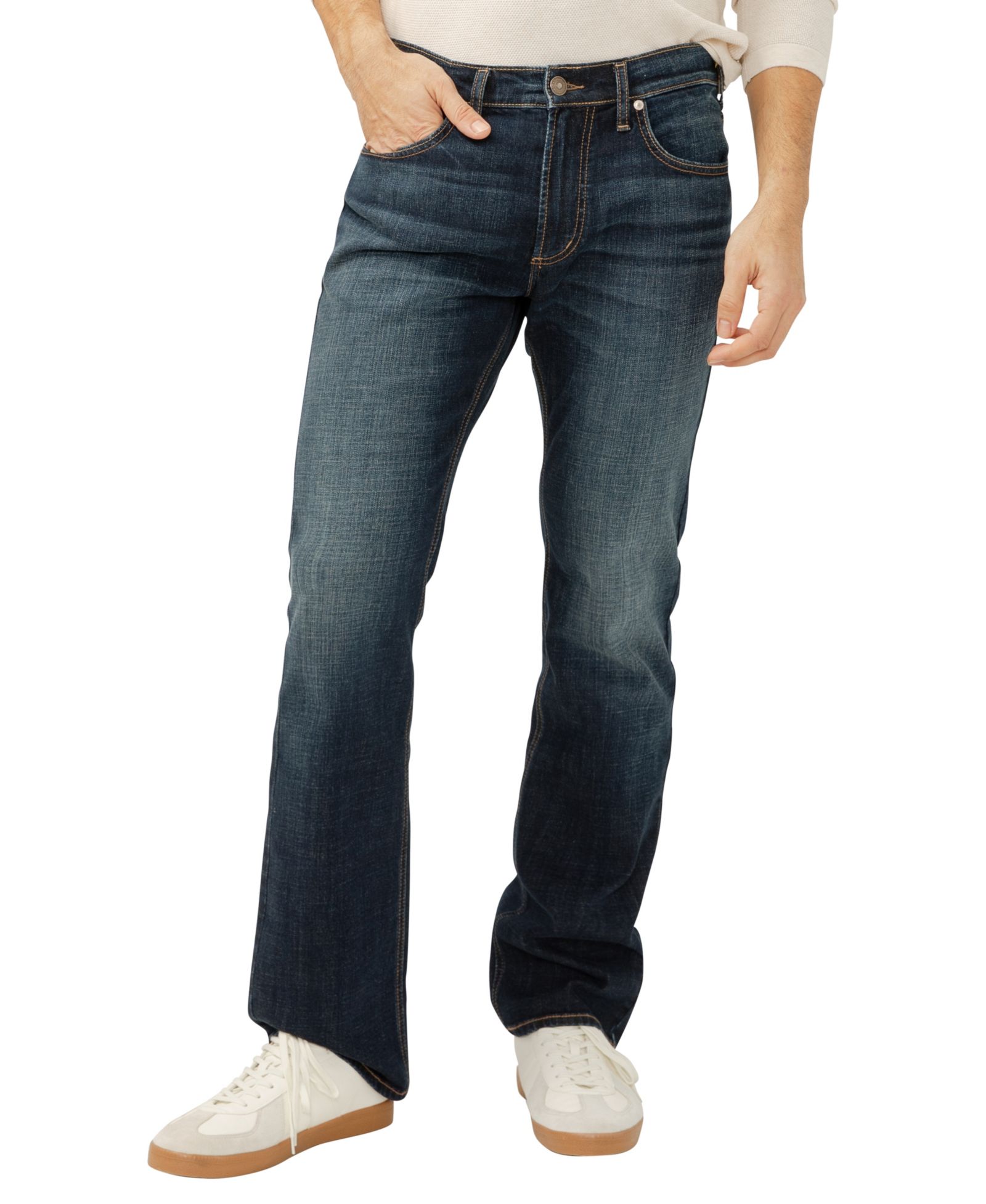 Silver Jeans Co. Men's Jace Slim Fit Bootcut Jeans
