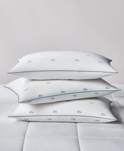 Подушка Lacoste Home из хлопка средней плотности, Standard/Queen