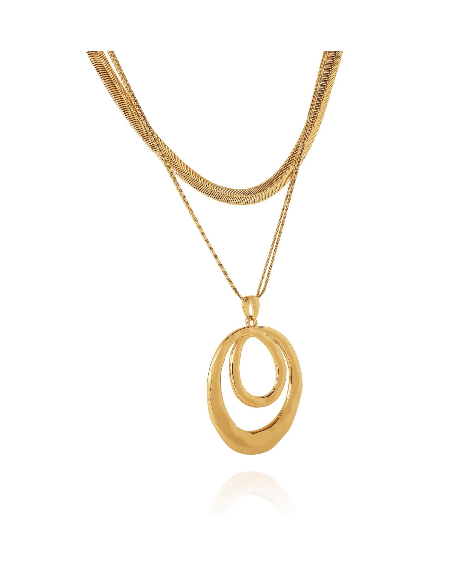 Подвеска BCBG Layered Spiral Pendant Necklace