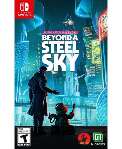 Beyond a Steel Sky Beyond a Steelbook Edition Nintendo Switch