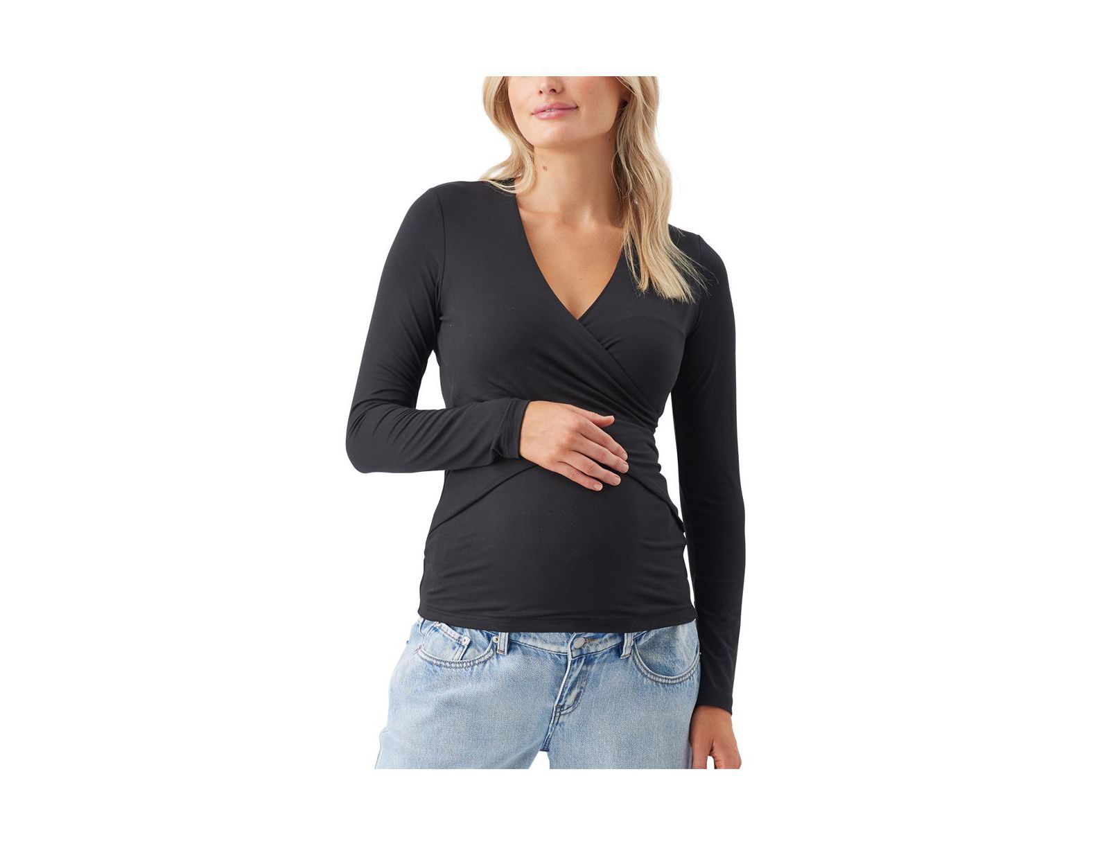 Ripe Maternity Maternity Ripe Luxe Knit Embrace Nursing Top