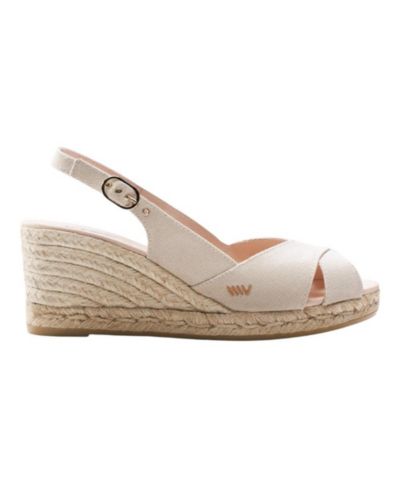 Женские эспадрильи-сандалии Llansa Canvas Wedges Slingback