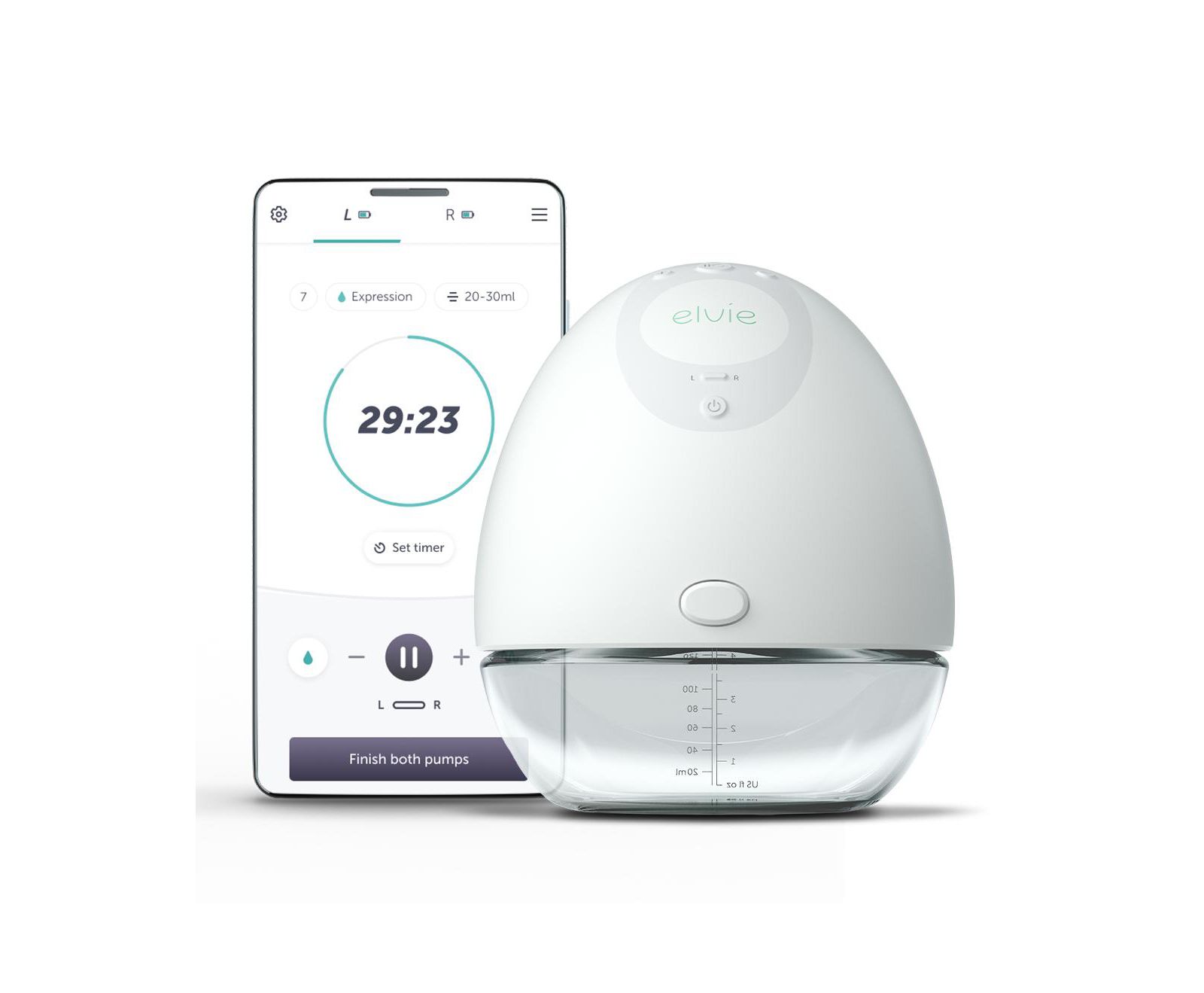 Elvie Baby Wearable Pump - Single Electric Breast Pump