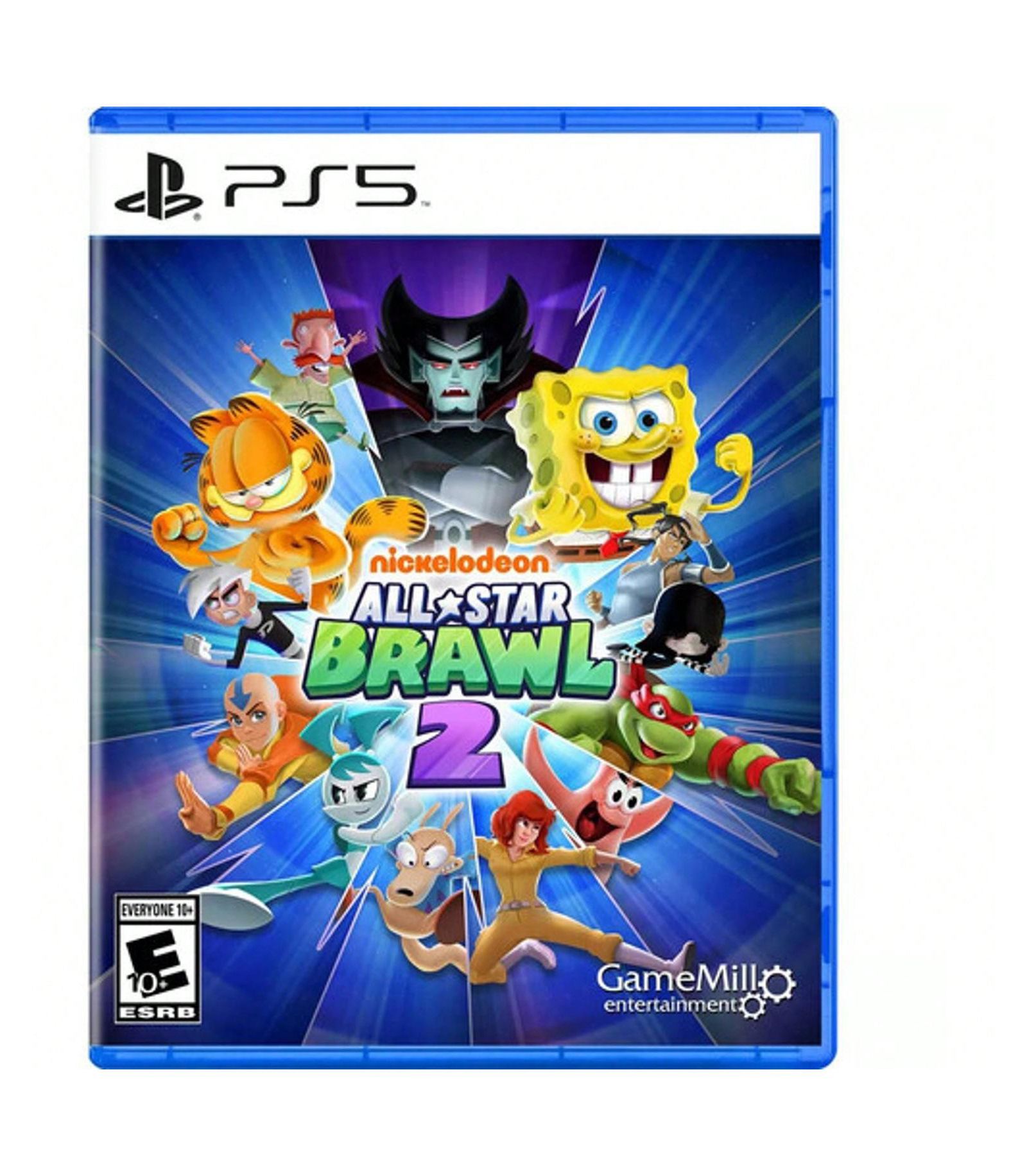 Игра Nickelodeon All Star Brawls 2 для PlayStation 5